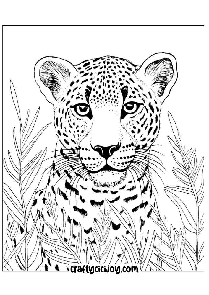 Jungle coloring page 73
