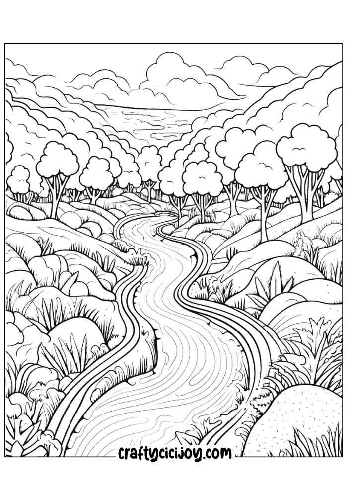 Jungle coloring page 85