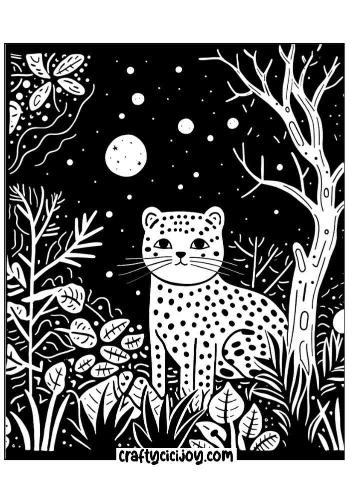 Jungle coloring page 91