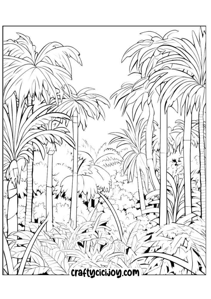 Jungle coloring page 94