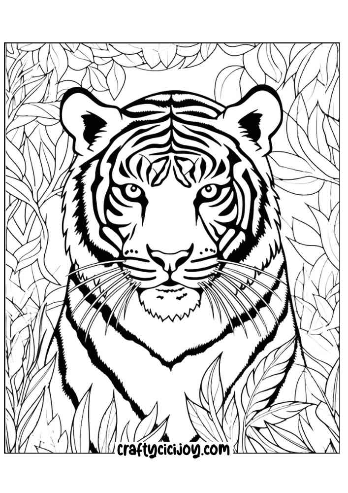 Jungle coloring page 97