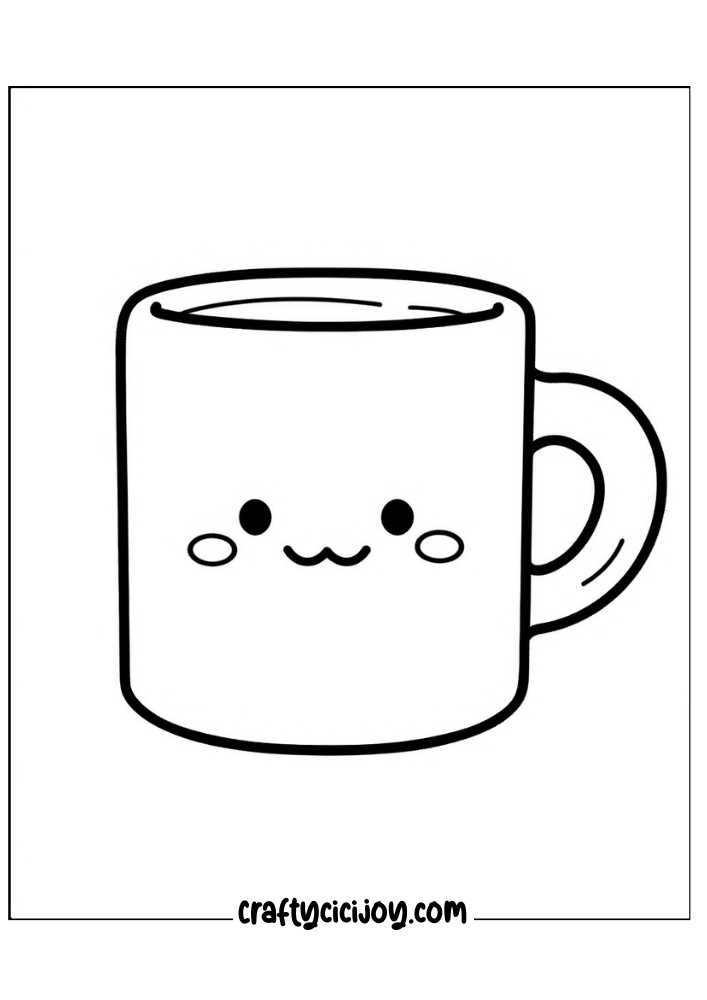 Kawaii coloring pages free 118
