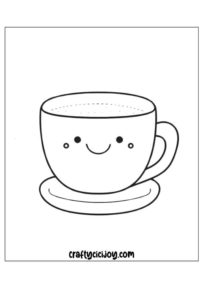Kawaii coloring pages free 14