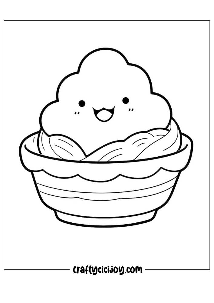 Kawaii coloring pages free 21