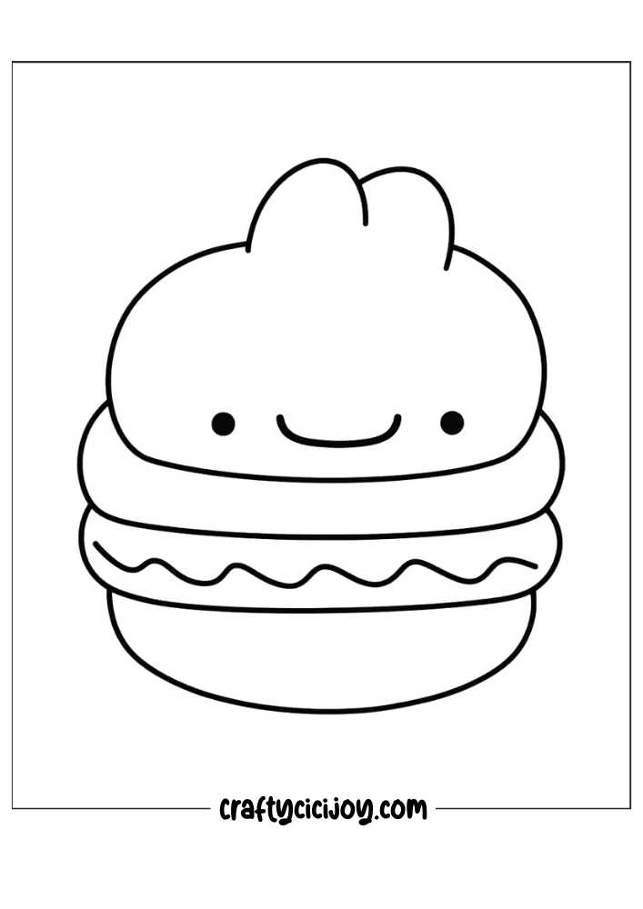 Kawaii coloring pages free 31