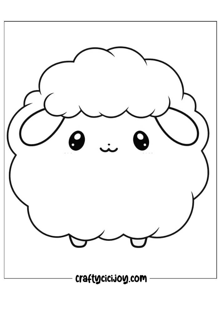 Kawaii coloring pages free 35