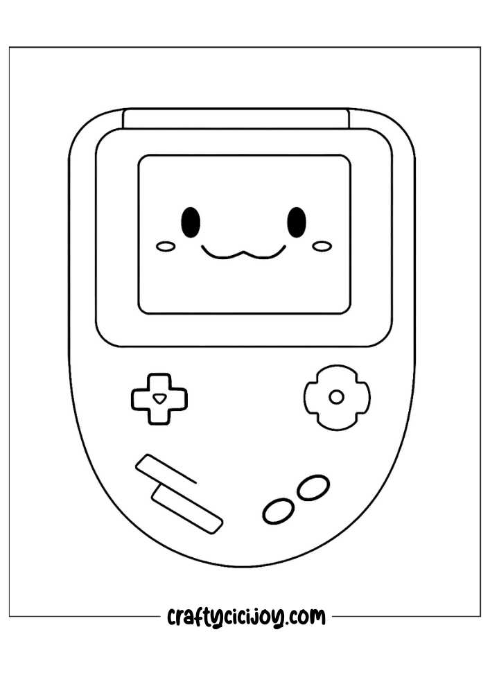 Kawaii coloring pages free 41