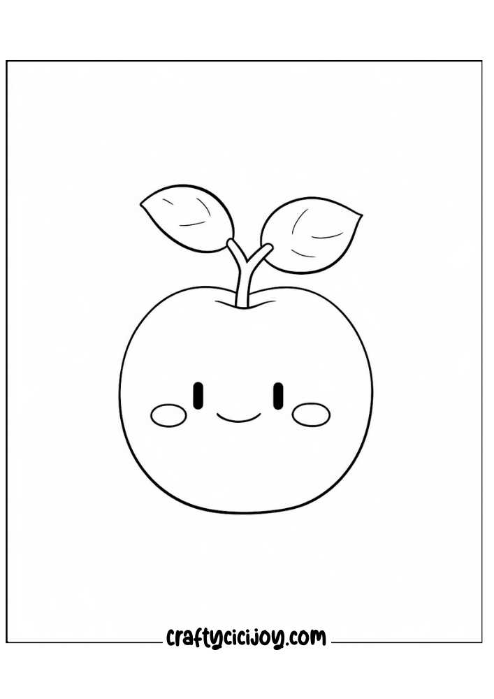 Kawaii coloring pages free 89