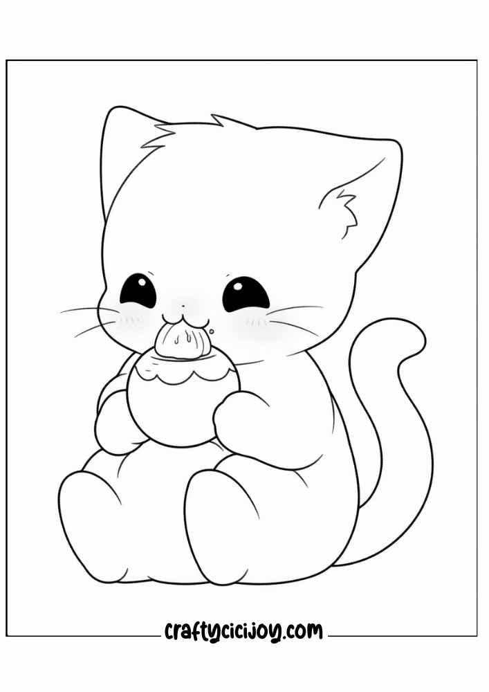 Free Printable Kitten Coloring Pages: Unleash Your Inner Artist