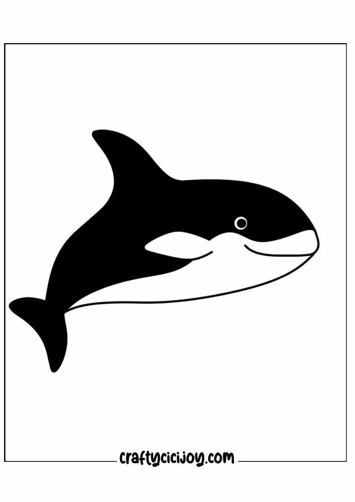 cute sea life coloring page 12