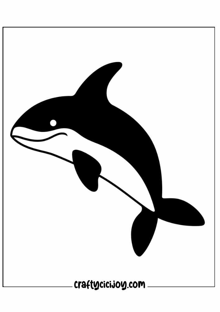 cute sea life coloring page 21