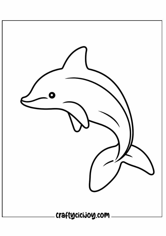 cute sea life coloring page 24