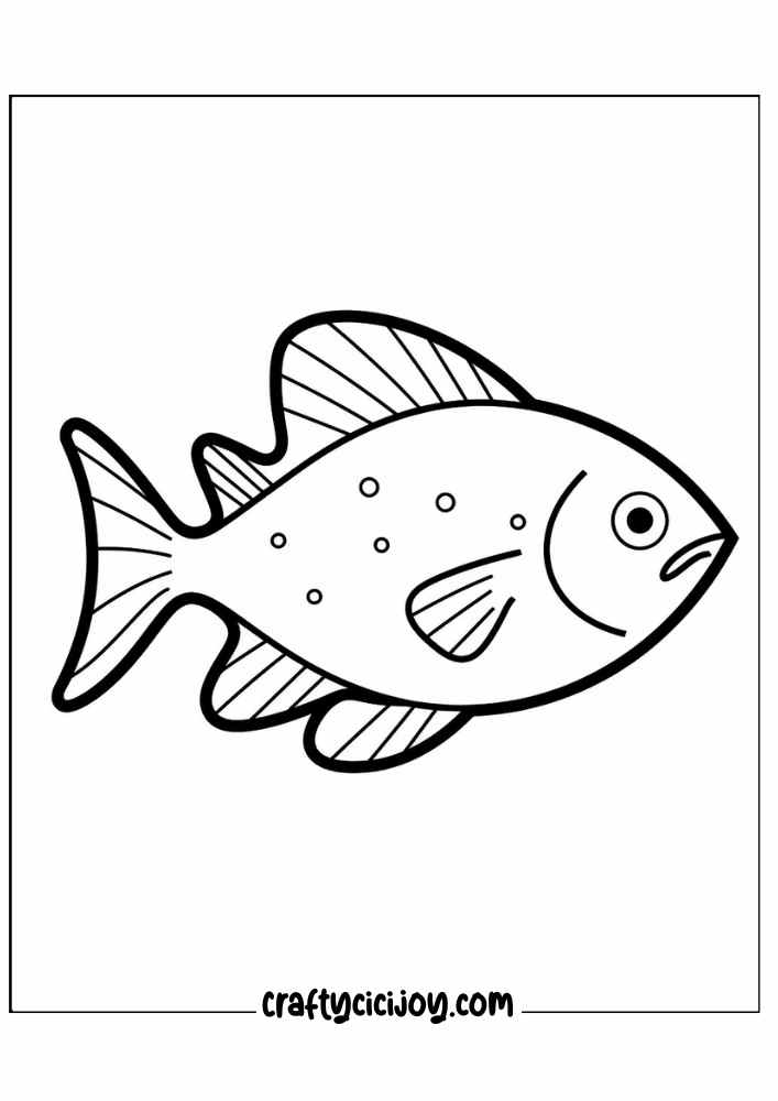 cute sea life coloring page 25