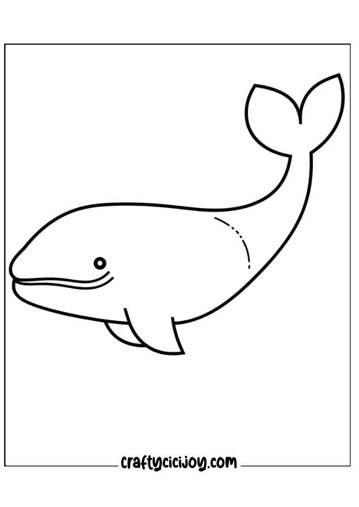 cute sea life coloring page 29