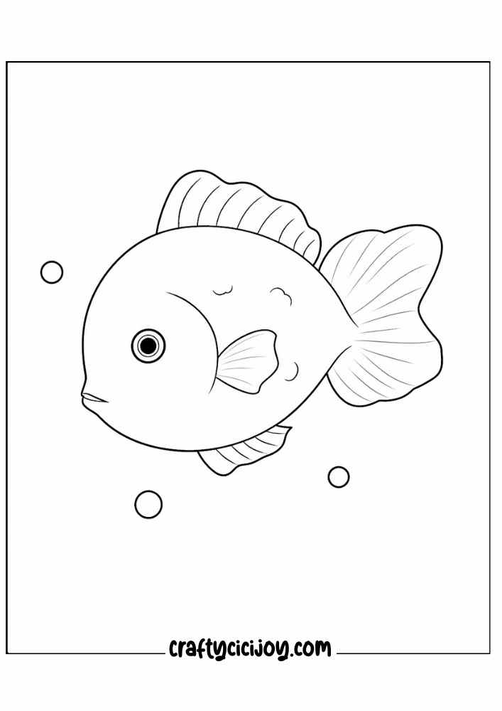 cute sea life coloring page 49
