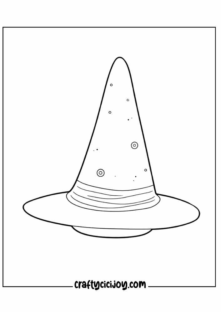 Free Kids Halloween Coloring Pages 15