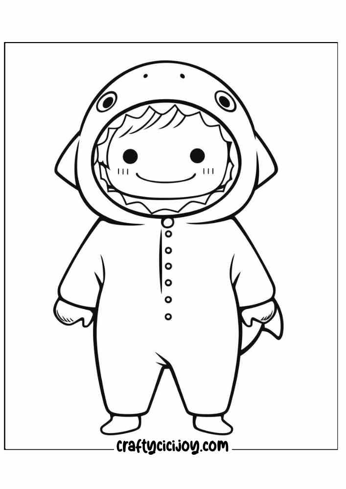 Free Kids Halloween Coloring Pages 28