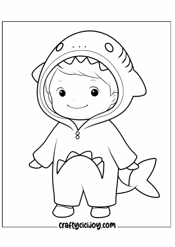 Free Kids Halloween Coloring Pages 33