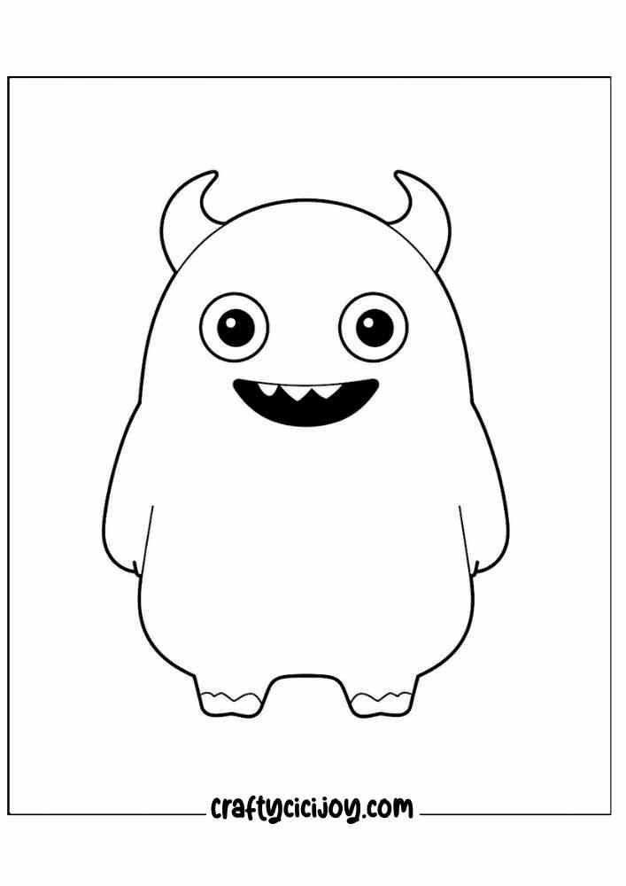 Free Kids Halloween Coloring Pages 40