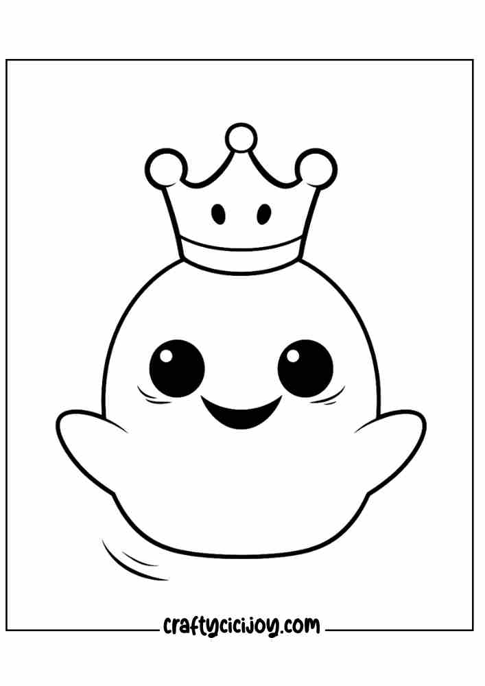 Ghost Coloring Page 50