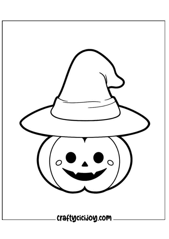 Pumpkin Coloring Page 26