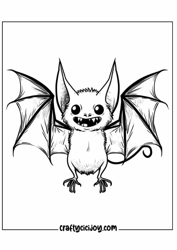Aesthetic Halloween Coloring Pages 24