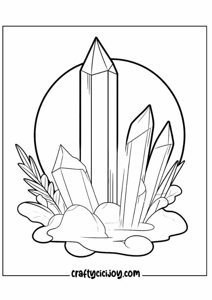 Aesthetic Halloween Coloring Pages 54