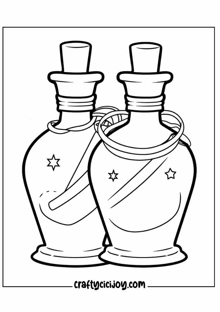 Aesthetic Halloween Coloring Pages 56