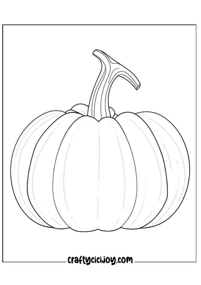 Cute Fall Coloring Pages 12