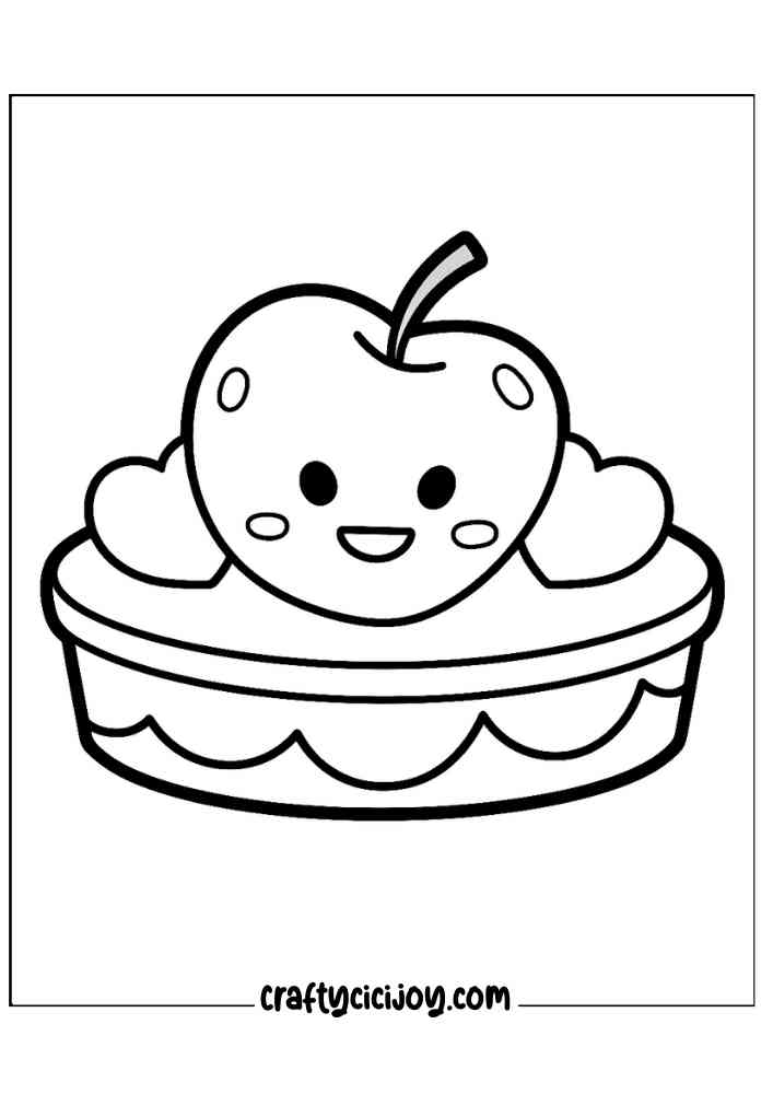 Cute Fall Coloring Pages 13