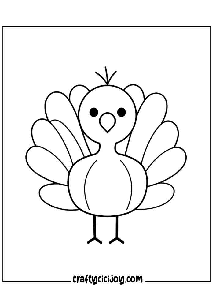 Cute Fall Coloring Pages 14