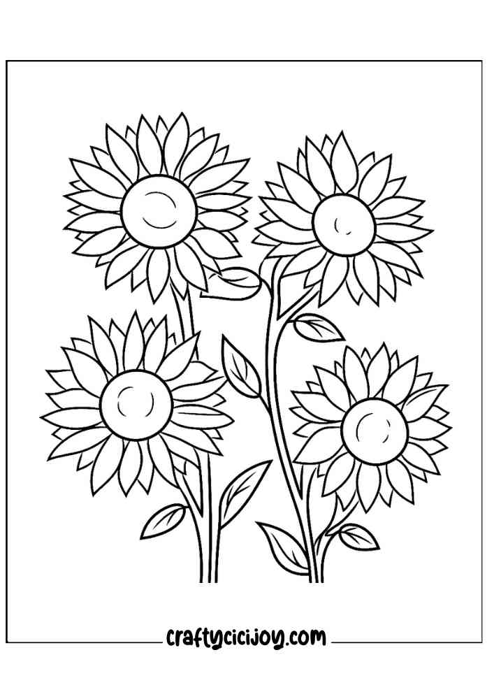 Cute Fall Coloring Pages 18