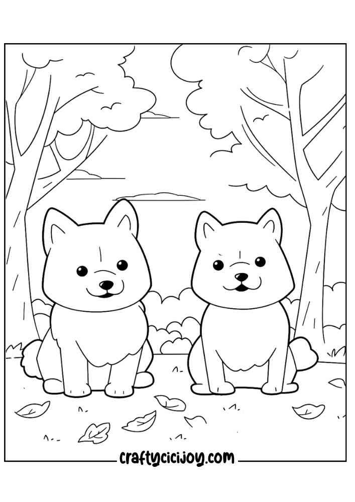 Cute Fall Coloring Pages 26 1