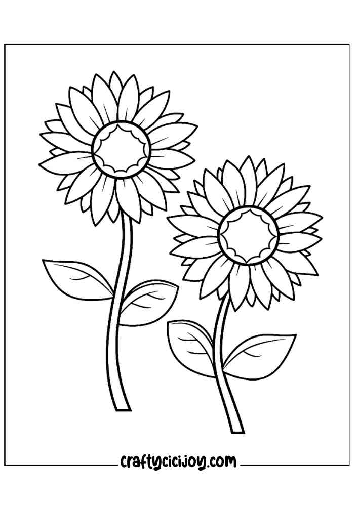 Cute Fall Coloring Pages 27