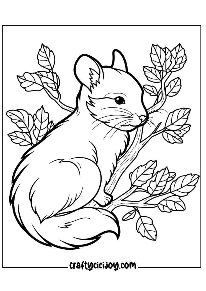 Cute Fall Coloring Pages 3