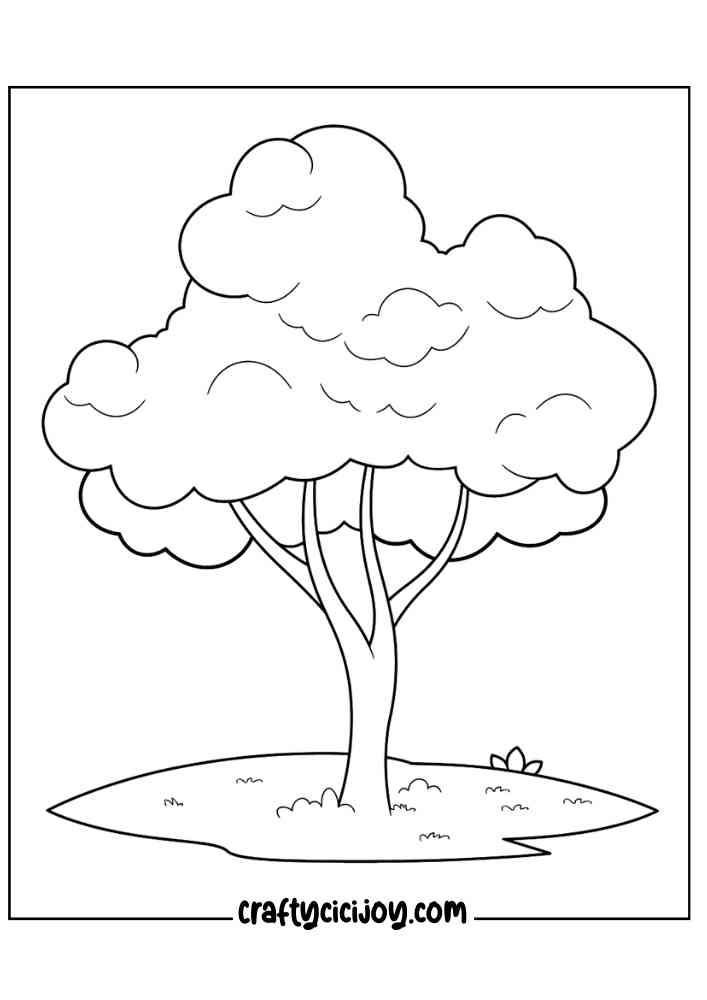 Cute Fall Coloring Pages 38