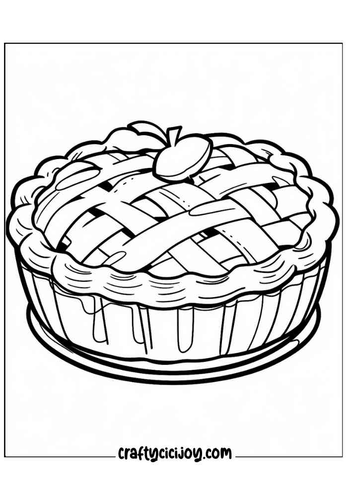 Cute Fall Coloring Pages 9