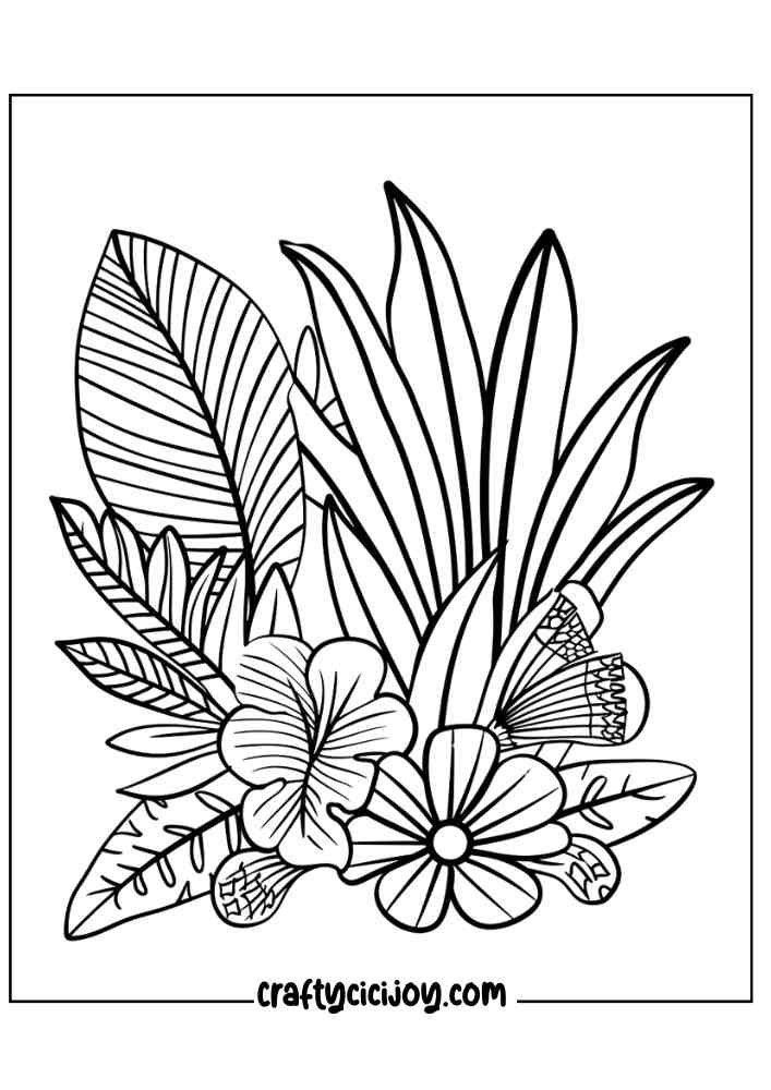 Easy Coloring Pages For Adults 104