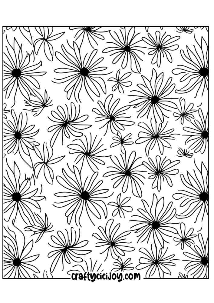 Easy Coloring Pages For Adults 113