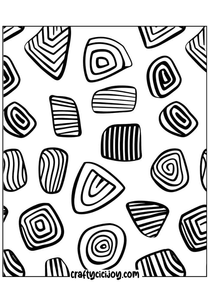 Easy Coloring Pages For Adults 119