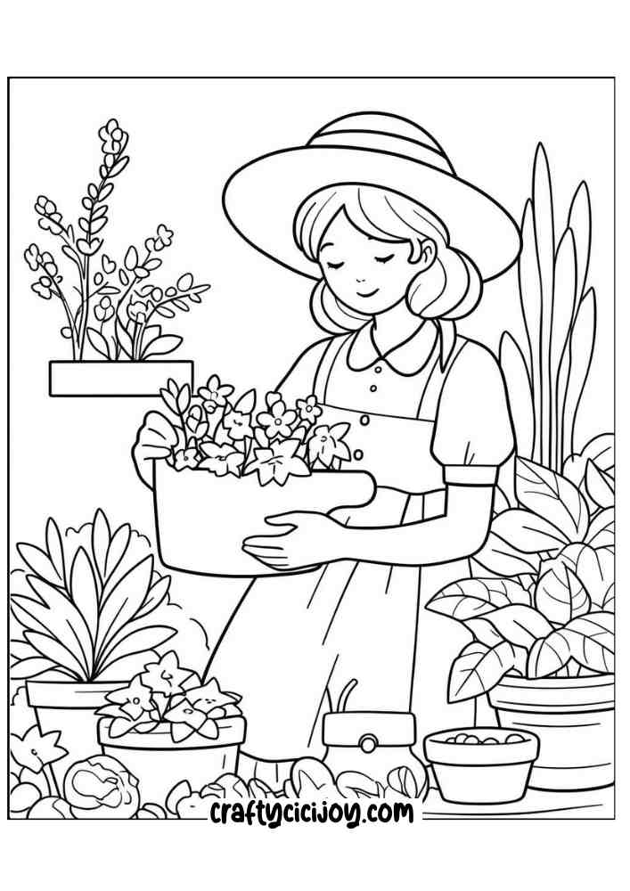 Easy Coloring Pages For Adults 12