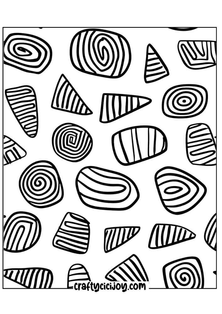 Easy Coloring Pages For Adults 130