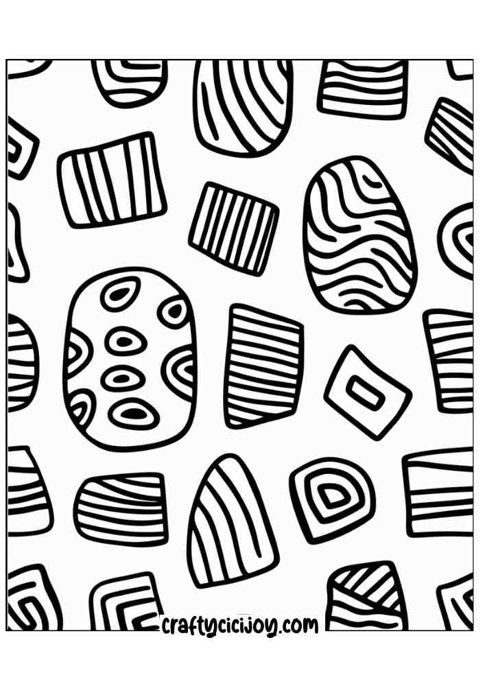 Easy Coloring Pages For Adults 137