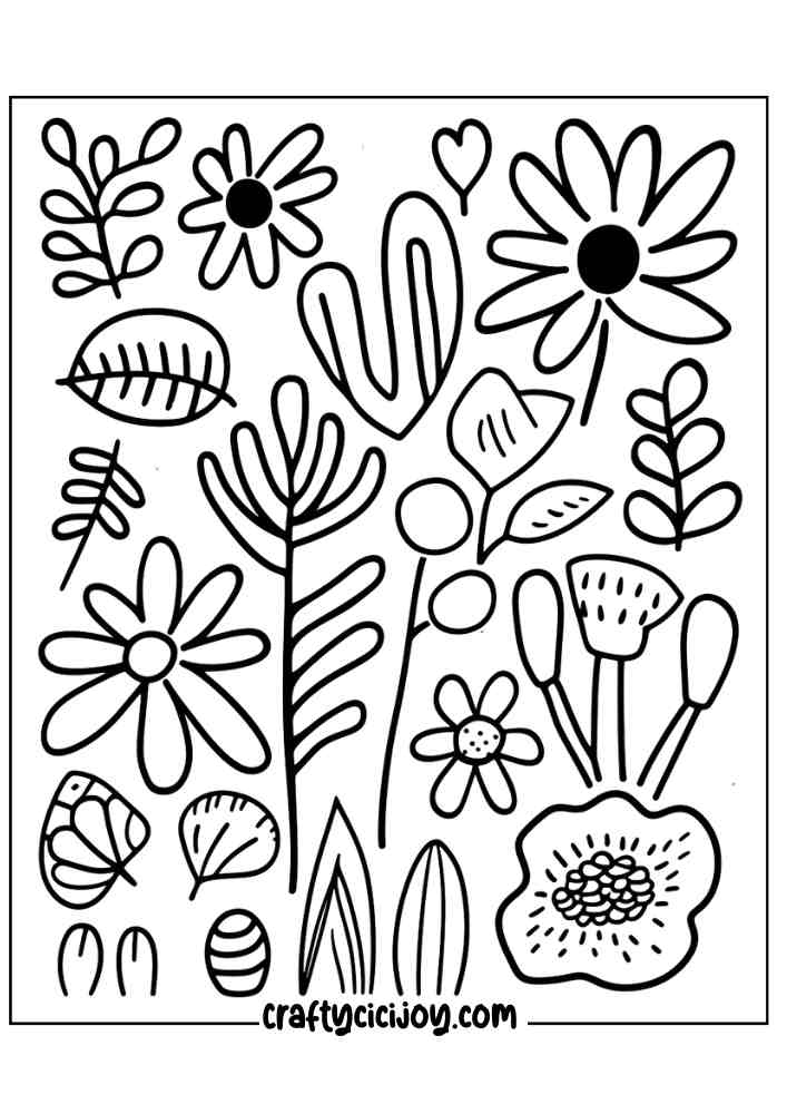 Easy Coloring Pages For Adults 145