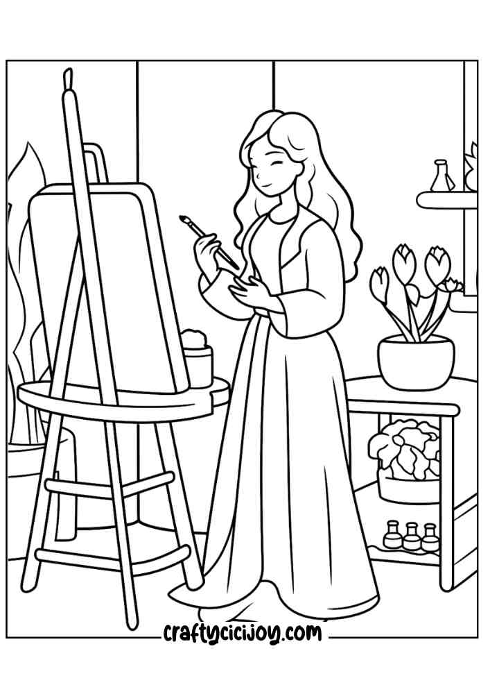 Easy Coloring Pages For Adults 31