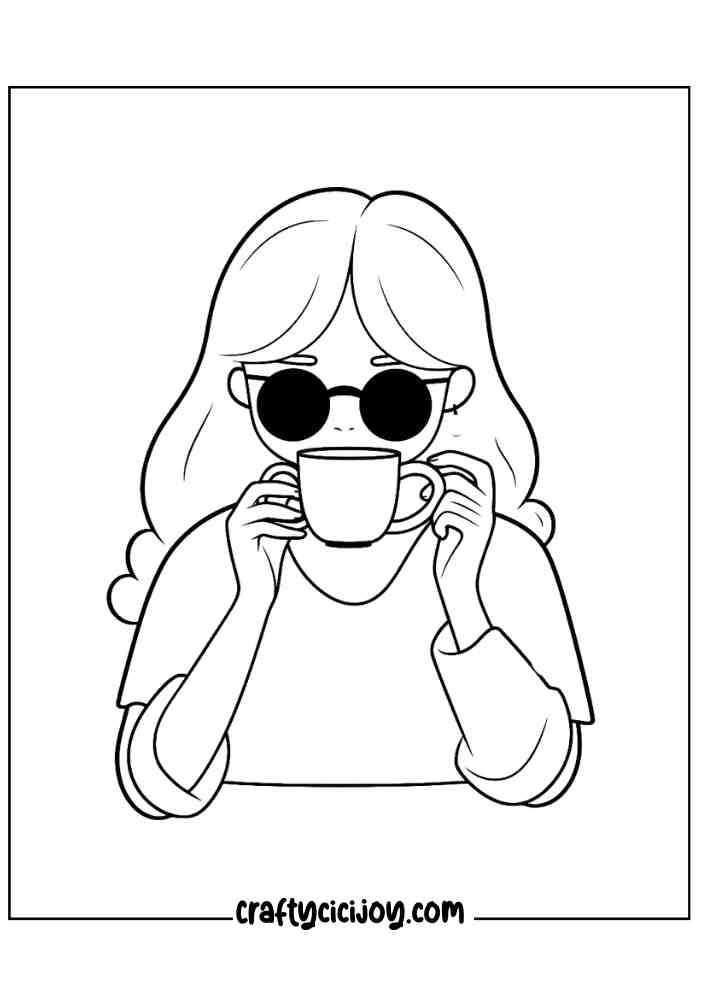 Easy Coloring Pages For Adults 38