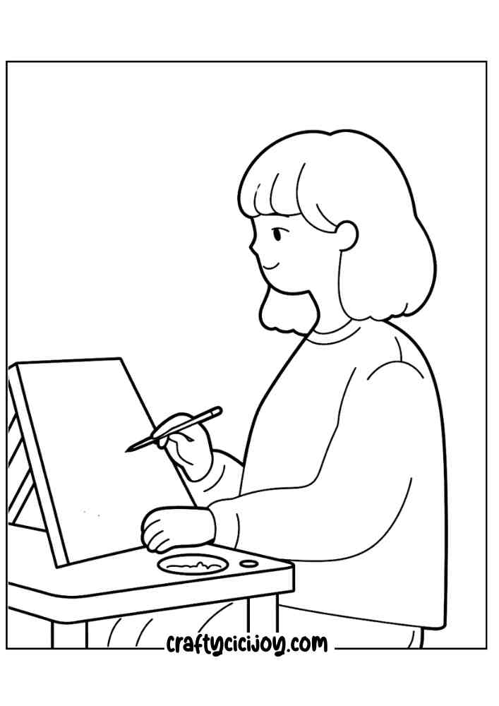 Easy Coloring Pages For Adults 41