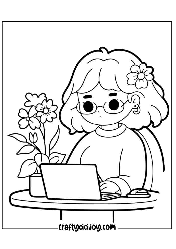 Easy Coloring Pages For Adults 43