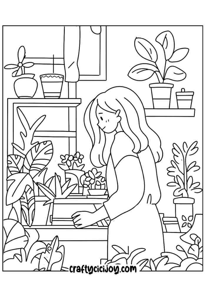 Easy Coloring Pages For Adults 44