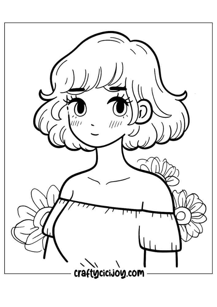 Easy Coloring Pages For Adults 5
